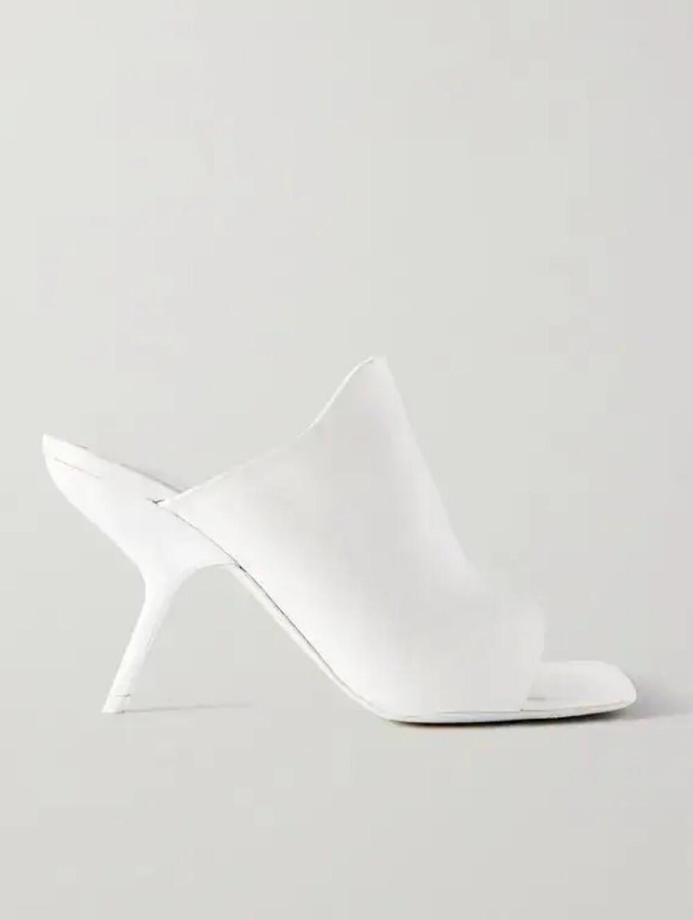 FERRAGAMO Era Leather Slide Sandals Mules White Women's US 8.5 Org $1,090 - Picture 2 of 16